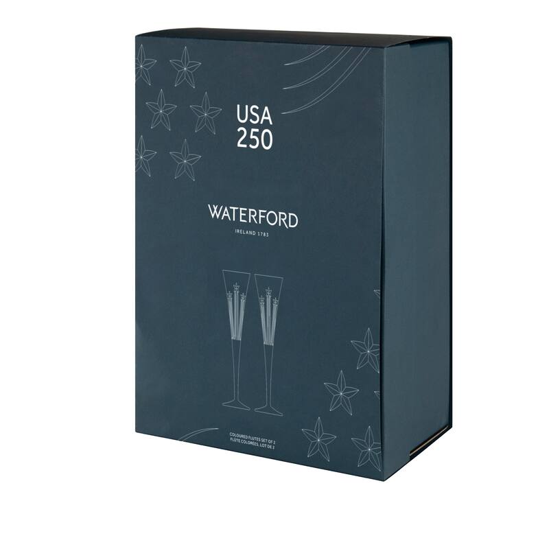 Waterford USA250 Flute 5oz, Set of 2