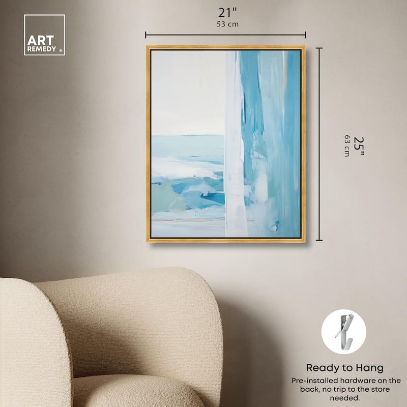 Transcendent Tides II Canvas by Art Remedy