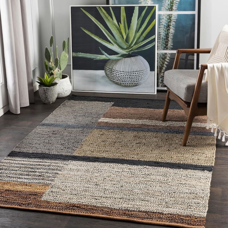 Livabliss Lexington Lodge Geometric Area Rug - 8'10" x 12' - Grey/Multi