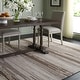 preview thumbnail 2 of 6, Martha Stewart by SAFAVIEH Michi Rustic Stripe Wool Rug