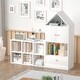 preview thumbnail 1 of 23, Kid's Wood Frame Bookshelf