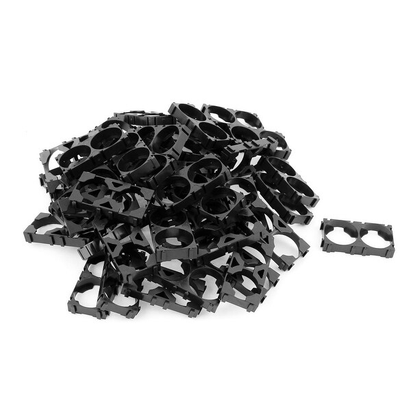 50 Pcs 26650 Lithium Battery Double Holder Bracket for DIY Battery Pack