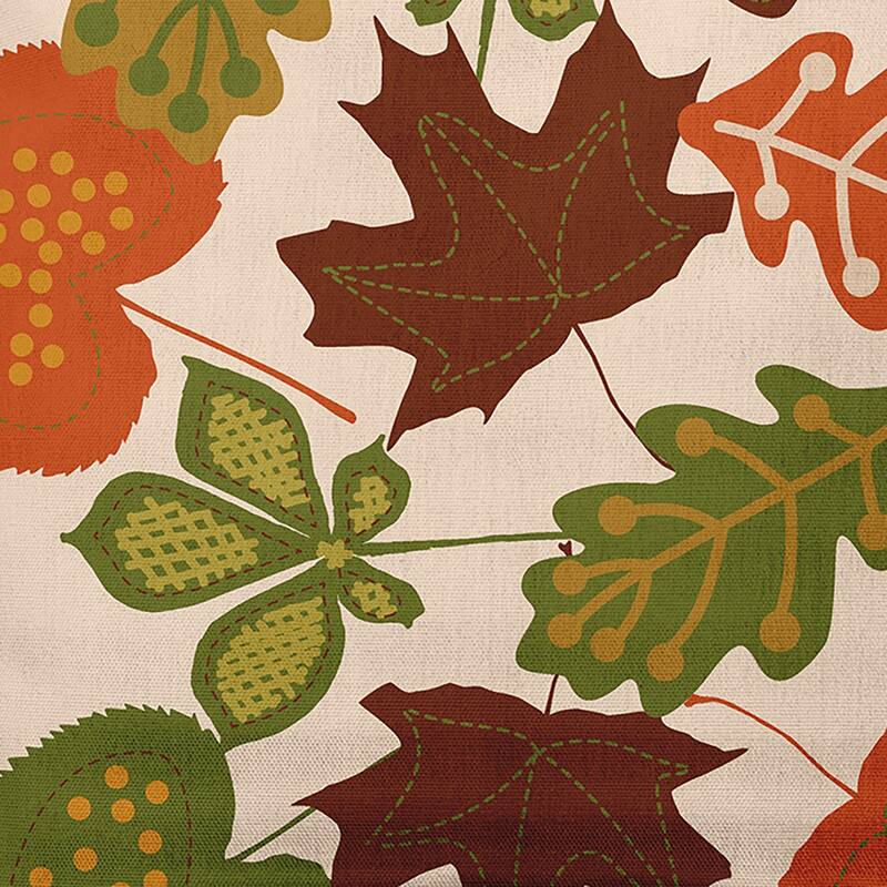Fall Leaves Indoor/Outdoor Throw Pillow