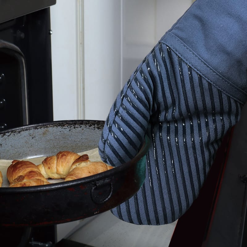 Silicon Print Oven Mitt-Pair