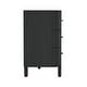 preview thumbnail 8 of 14, Manhattan Comfort Solara 68" Solid Wood Dresser (6-Drawer)
