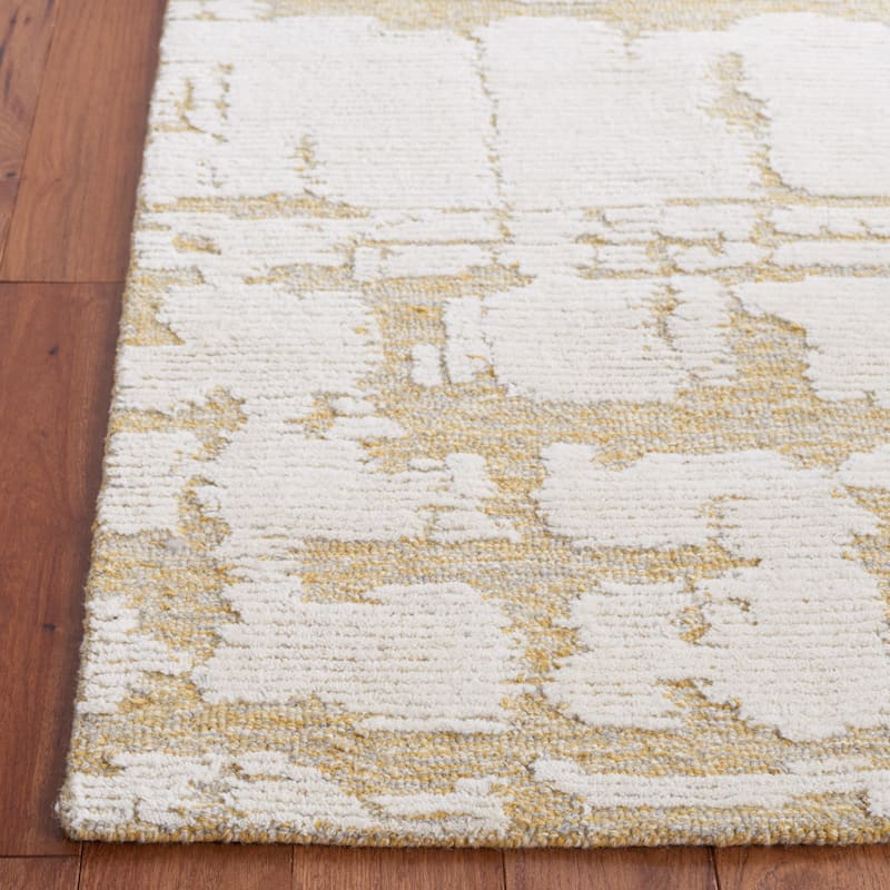 Martha Stewart by SAFAVIEH, Handmade Siun Abstract Wool Rug