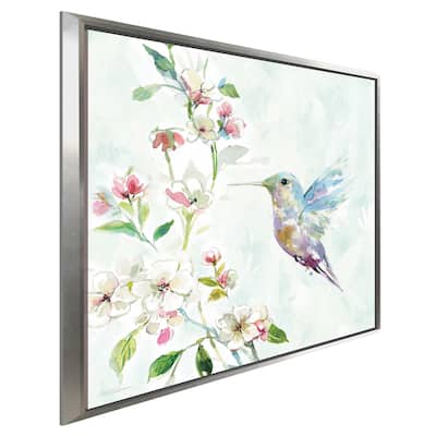 "Hummingbird II" by Carol Robinson Print on Floating Canvas