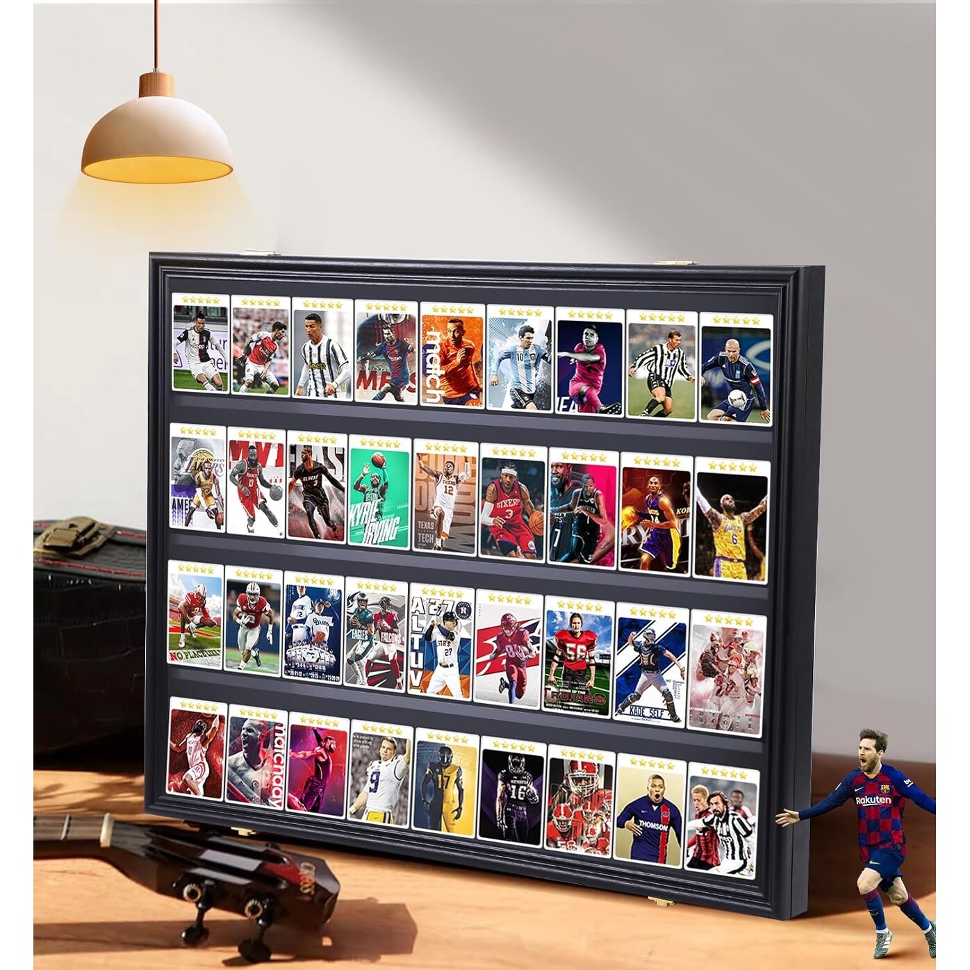 36 Graded Sports Card Display Case, Baseball Card Display Case, Trading Card  Display Case Football Cards, 98% UV Protection - Overstock - 40158627