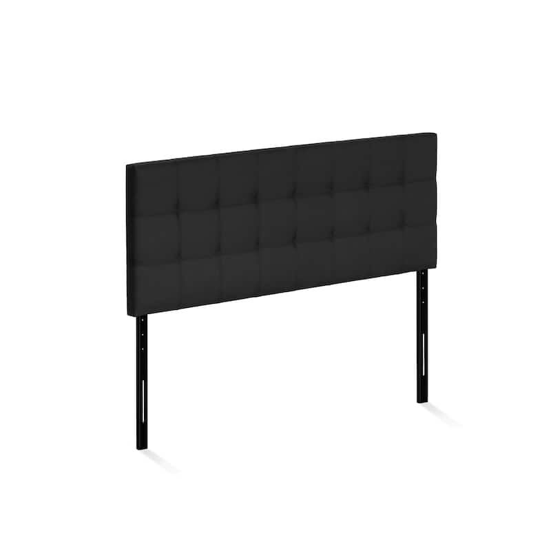 Carbon Loft Dashwood Tufted Black Headboard - Full