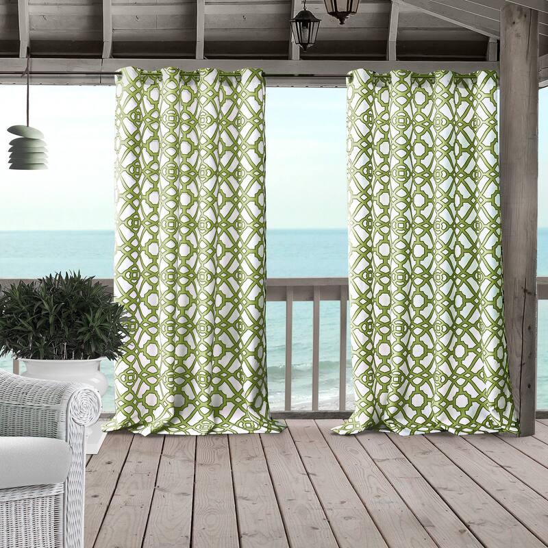 Elrene Marin Indoor/Outdoor Grommet Window Panel