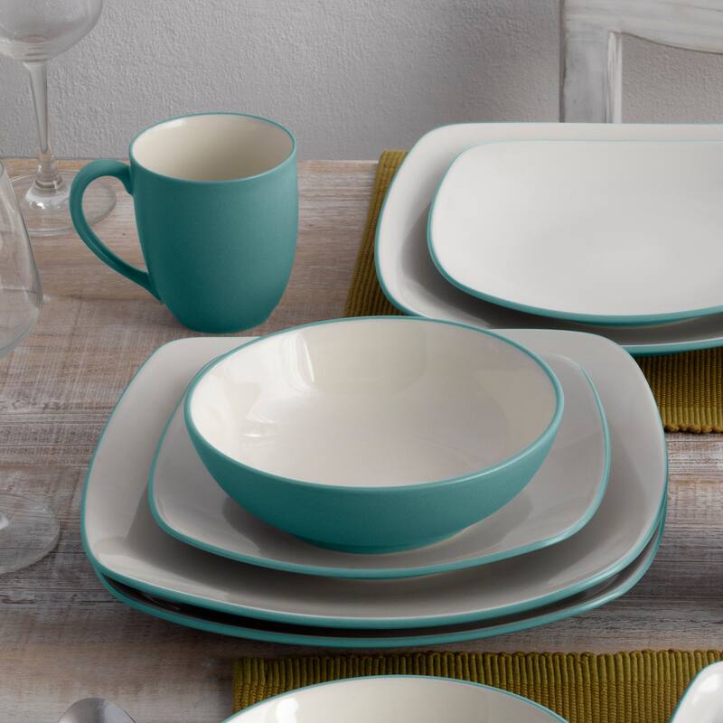 Noritake Colorwave 16-Piece Square Set, Service For 4