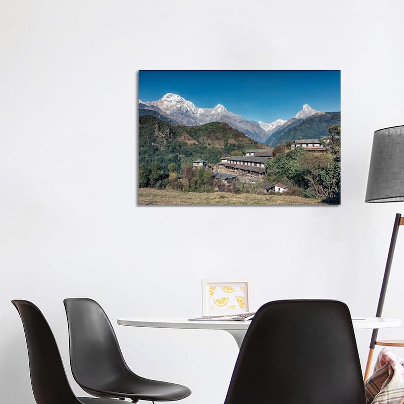 iCanvas "Ghandruk Village" by Manjik Pictures Canvas Print - 26x40x1.5