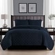 preview thumbnail 12 of 40, Modern Ultra Soft Microfiber Traditional Diamond Quilting Coverlet Quilt Set