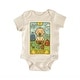 preview thumbnail 1 of 4, Travel Tarot - Baby Bodysuit Blue - 0-3M