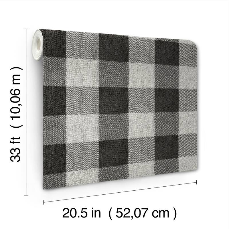 Lumberjack Black Wallpaper