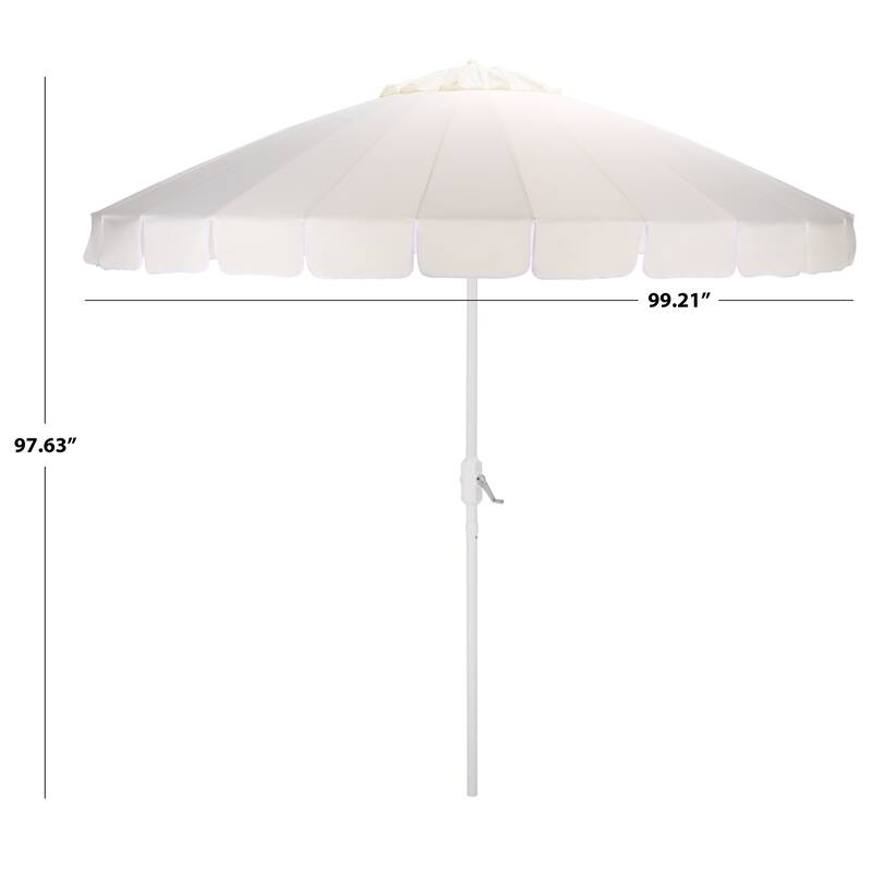 SAFAVIEH Outdoor Living Panza 9ft Crank Umbrella