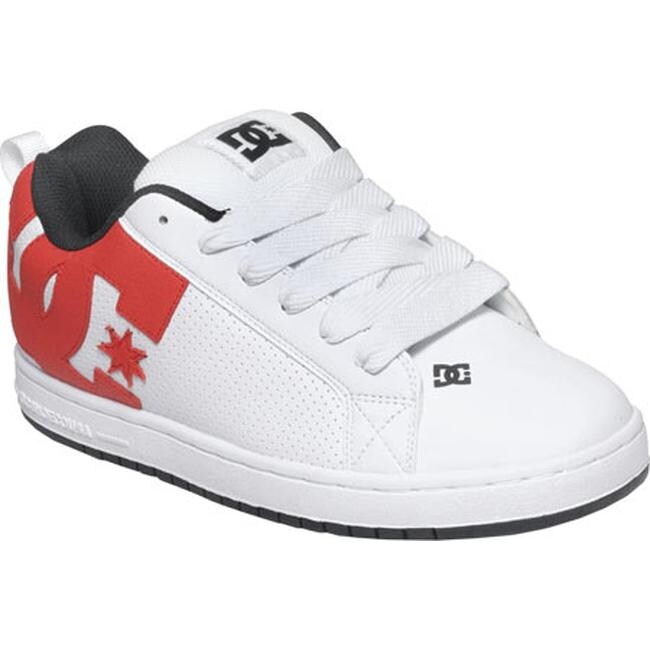 dc shoes red black