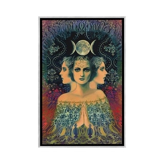 iCanvas "The Moon, Goddess Of Mystery" by Emily Balivet Framed - Bed ...