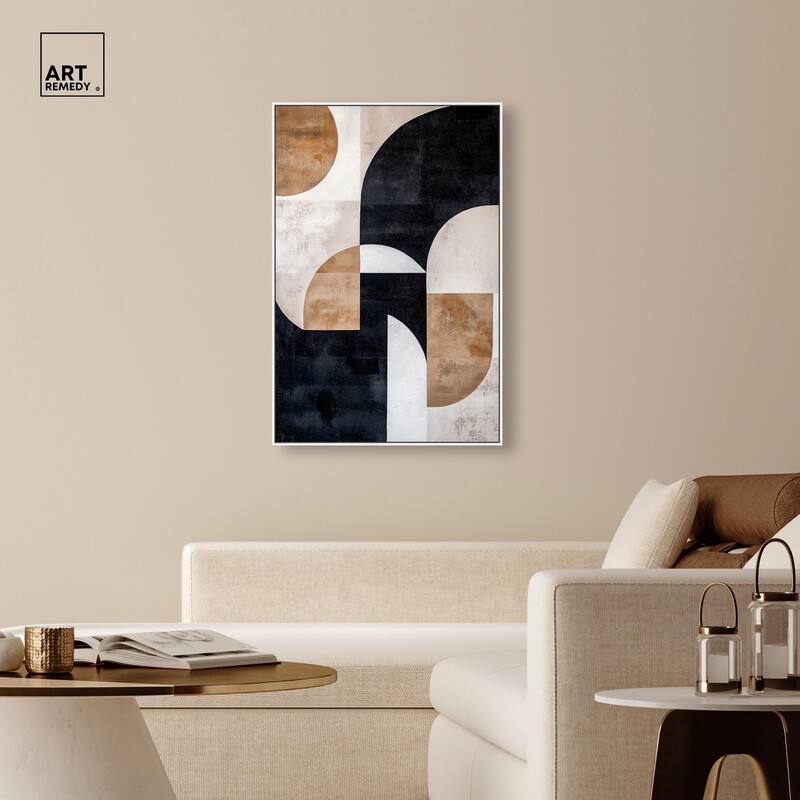 Arching Forms II Canvas by Art Remedy