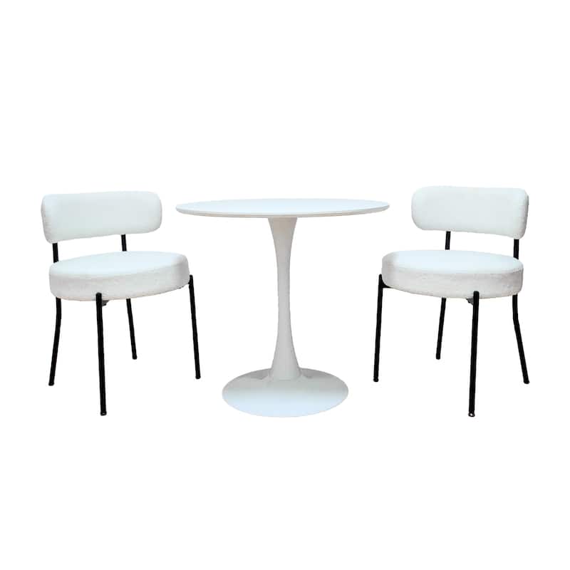 Mid-Century Modern Dining Chairs Set of 2