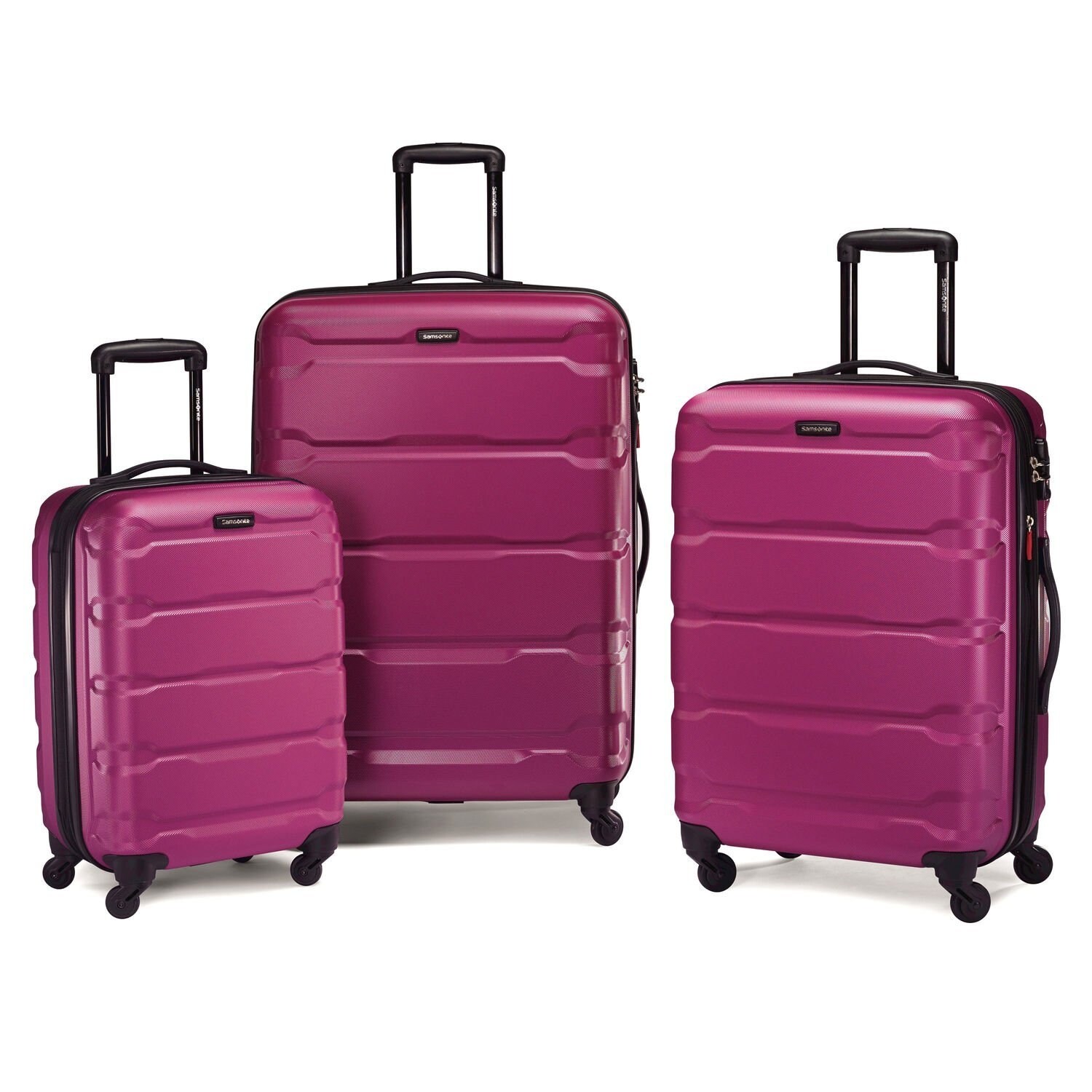 samsonite omni pc 3 piece set spinner 20 24 28