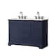 Option Dark Blue / White Quartz Top / Matte Black
