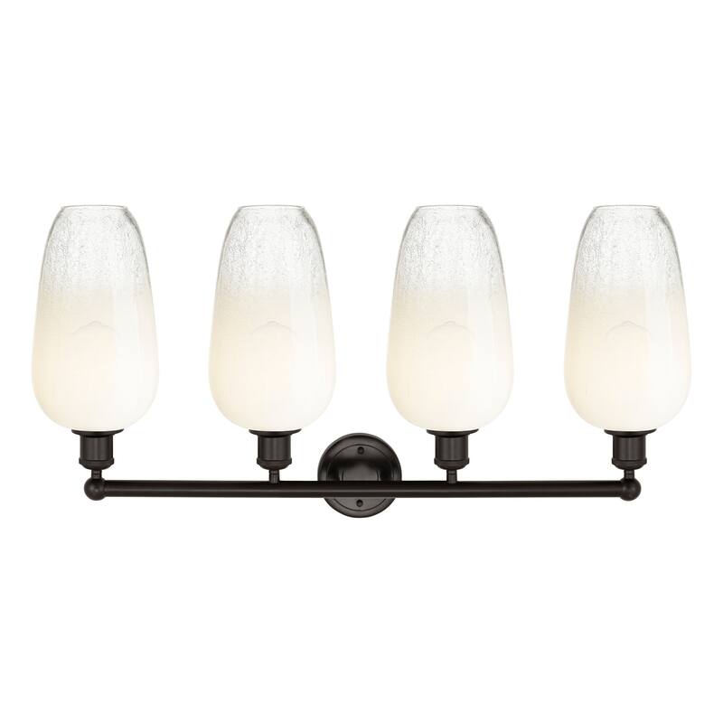 Innovations Lighting Endless Possibilities Edison - Brookhaven Flute - 4 Light 34" Bath Vanity Light