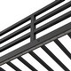 preview thumbnail 7 of 25, Twin Size Metal&Wood Loft Bed with Desk and Shelves, 2 Built-in Drawers, LED Light and USB Charging Station, Black