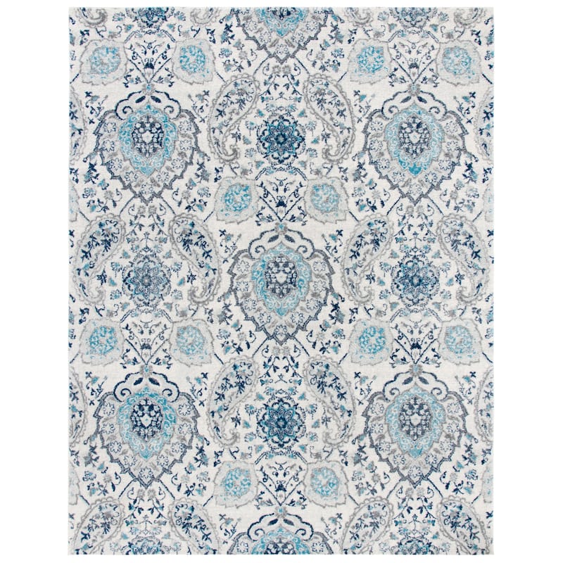 SAFAVIEH Madison Belle Boho Glam Paisley Pattern Area Rug