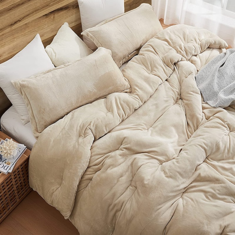 Thicker Than Thick® - Coma Inducer® Oversized Comforter Set - Standard Plush Filling - Birch