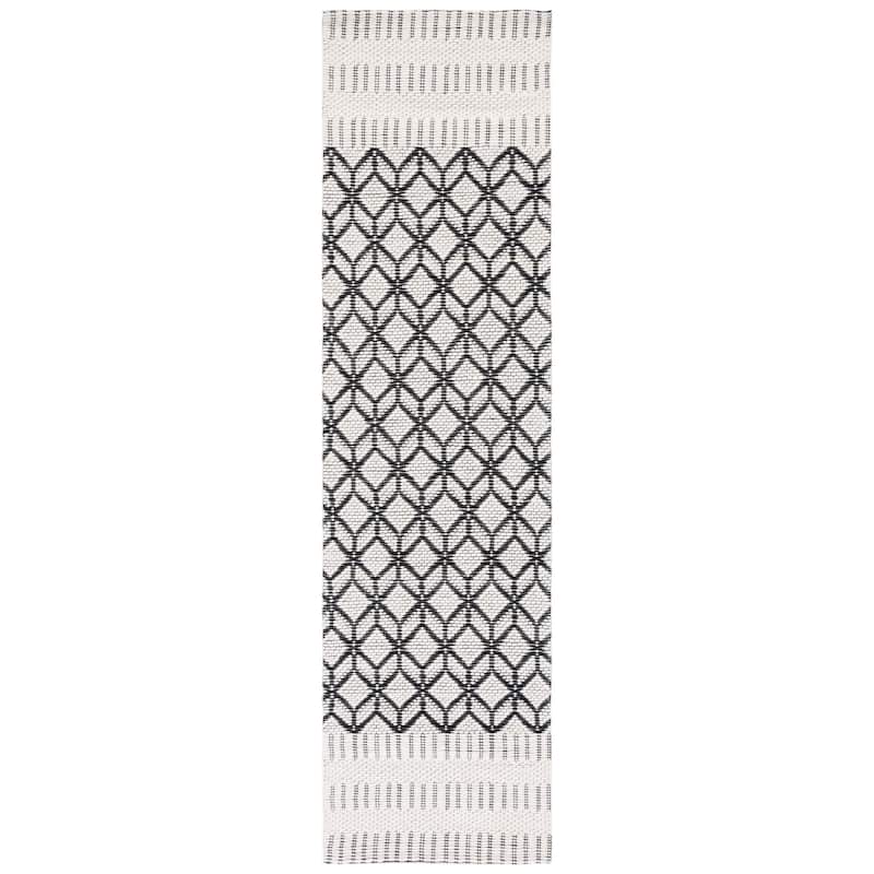 SAFAVIEH Handmade Vermont Toya Geometric Wool Rug