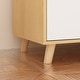 preview thumbnail 16 of 47, Baby Changing Table Dresser with 4 Drawers,Shelf Hidden Trash Storage