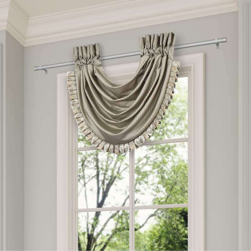 Piazza Window Waterfall Valance