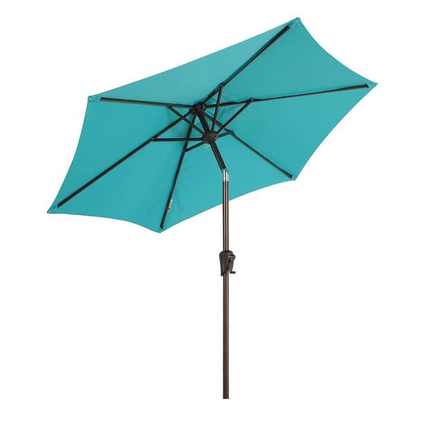 7.5Ft Patio Market Umbrella with Crank and Tilt