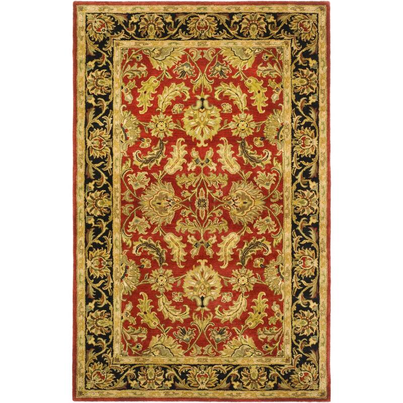SAFAVIEH Handmade Heritage Sharee Traditional Oriental Wool Rug