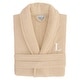 preview thumbnail 62 of 77, Authentic Hotel Spa Unisex Turkish Cotton Terry Cloth Bath Robe with single letter White Bookman Monogram. L/XL - L