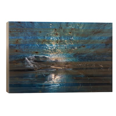 Deep Inside Print On Wood by Hervé Loire - Multi-Color