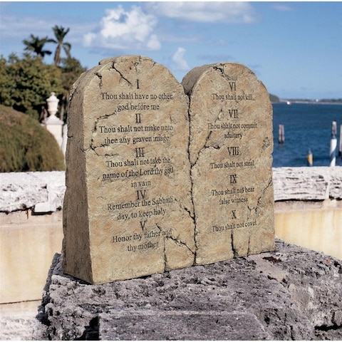 Ten Commandments Tablets Nr