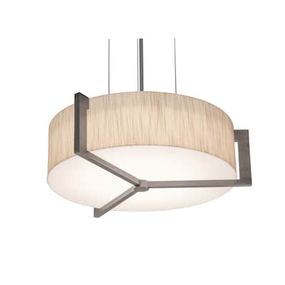 AFX Apex 12'' Pendant - Weathered Grey Finish