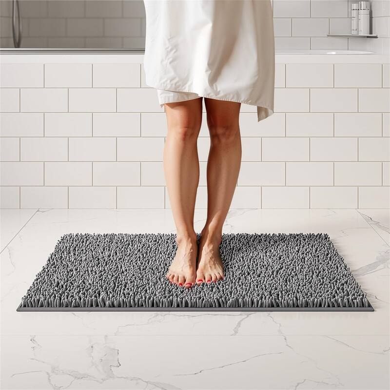 Bathroom Rug - Charcoal Gray