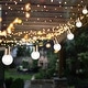 preview thumbnail 4 of 6, SAFAVIEH Lighting Farrynn 120-Inch Glass Light, Brass-Tone and Black - Brass/Black