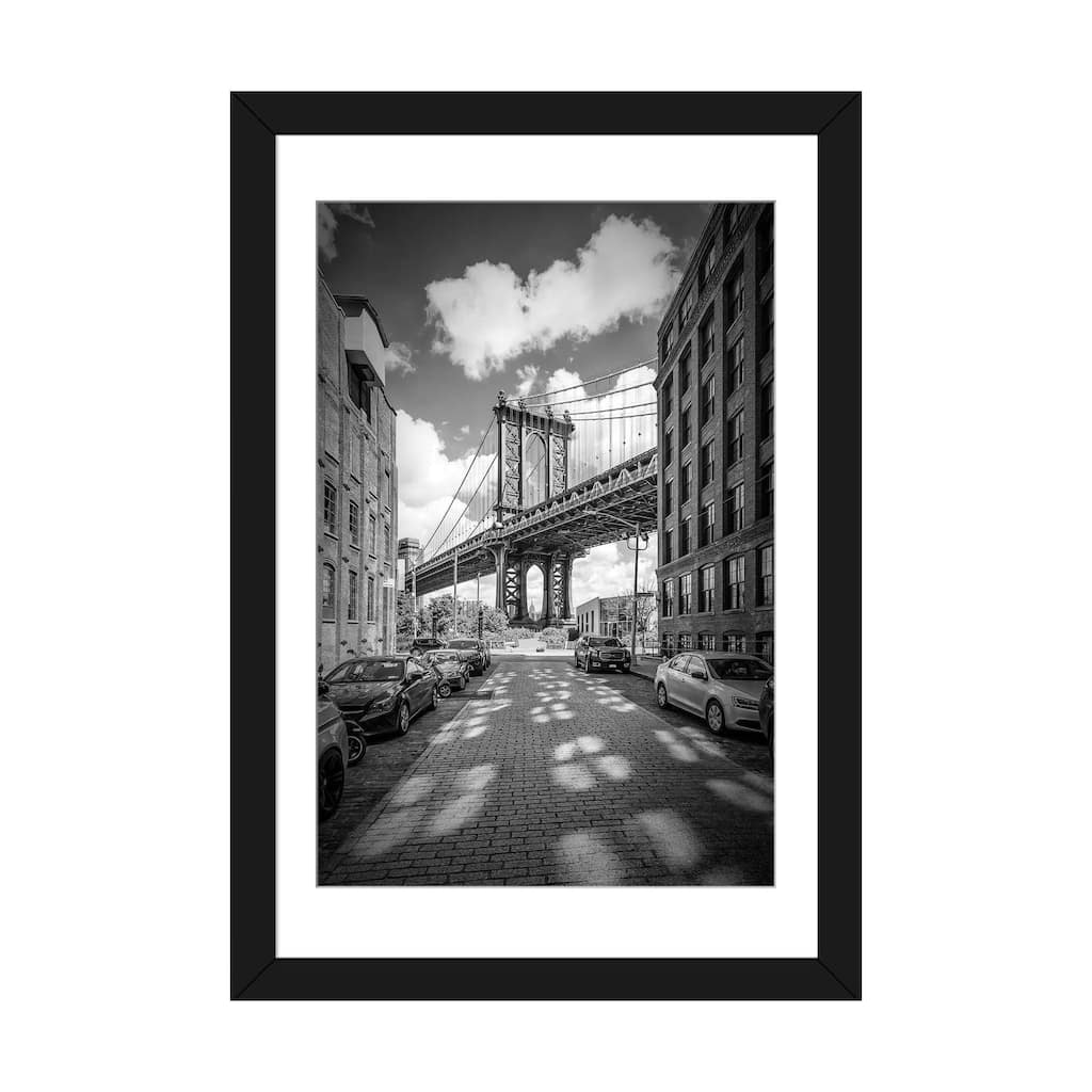 iCanvas "New York City Manhattan Bridge" by Melanie Viola PFA