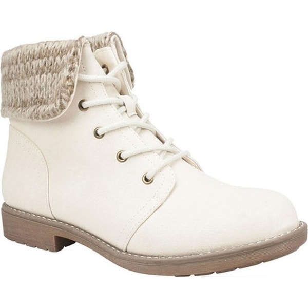 winter white suede boots