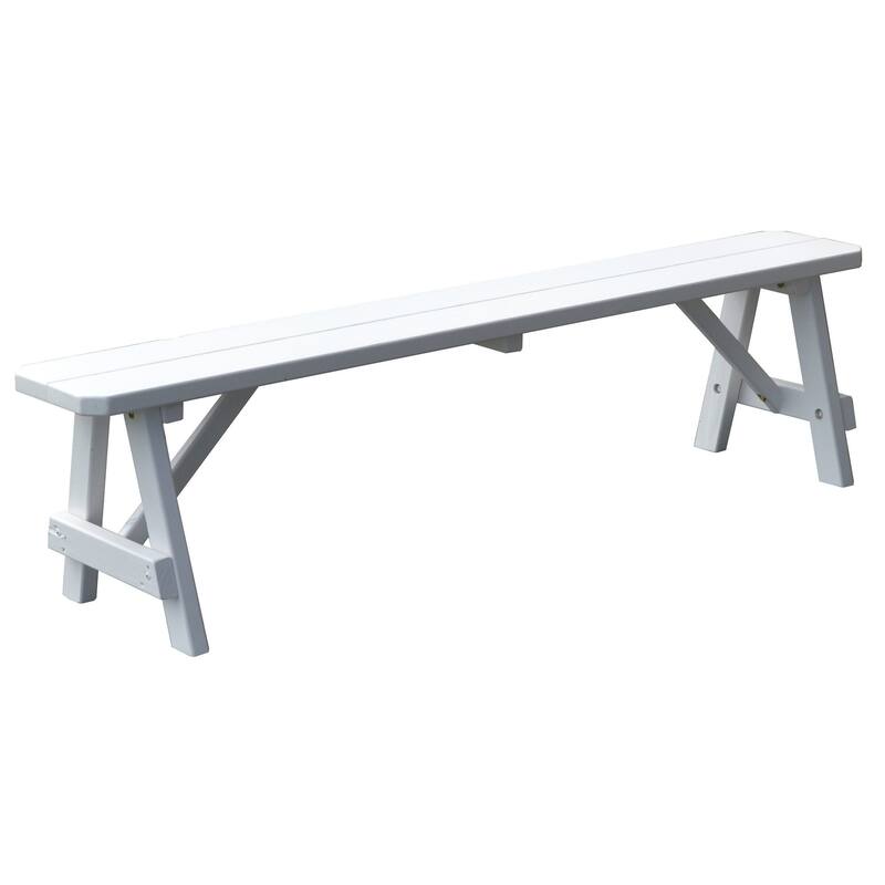 Pine 6' Traditional Bench