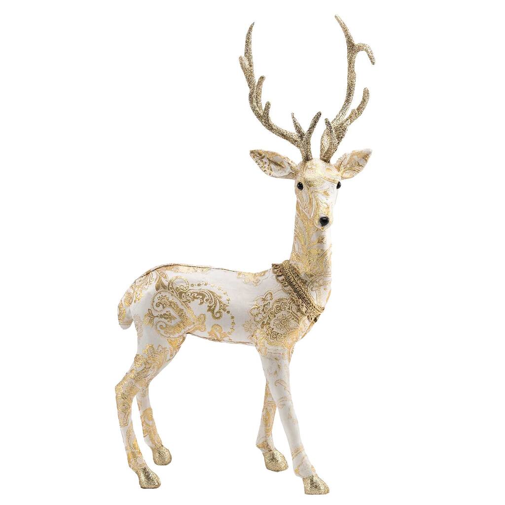 Deer 21.6" Christmas Decoration - 13.7 x 7 x 21.6"