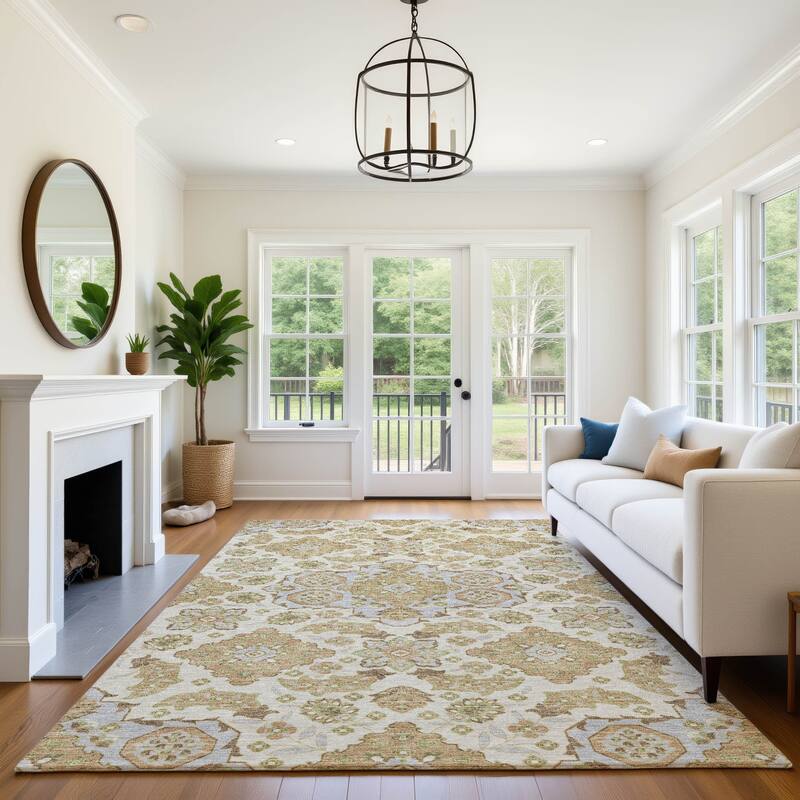 Premium Washable Super Soft Classic Traditional Mayfield Rug