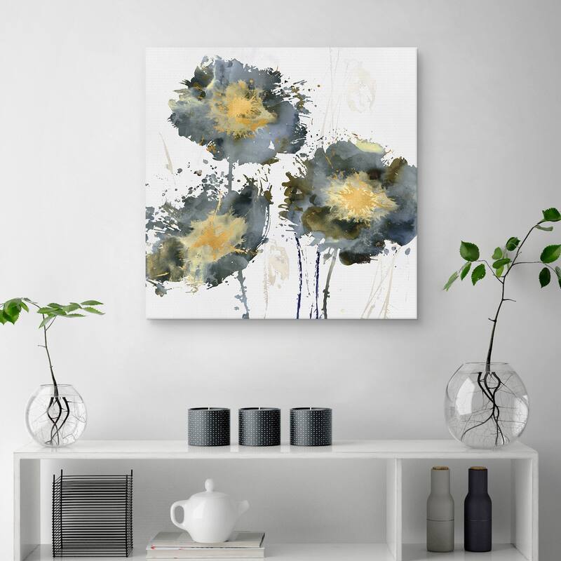 Flower Burst Trio by Vanessa Austin Canvas Art Print