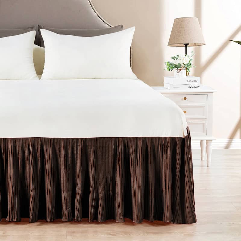 Serenta Pleated Bedskirt 18" Drop