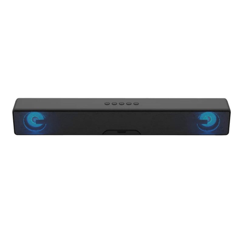 Supersonic 17.6-Inch Portable 10W Bluetooth Soundbar