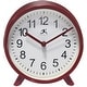 preview thumbnail 8 of 19, Tabletop Alarm Clock - 5.75 in. Red